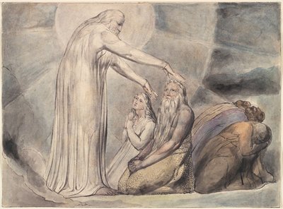 I sogni malvagi di Giobbe da William Blake